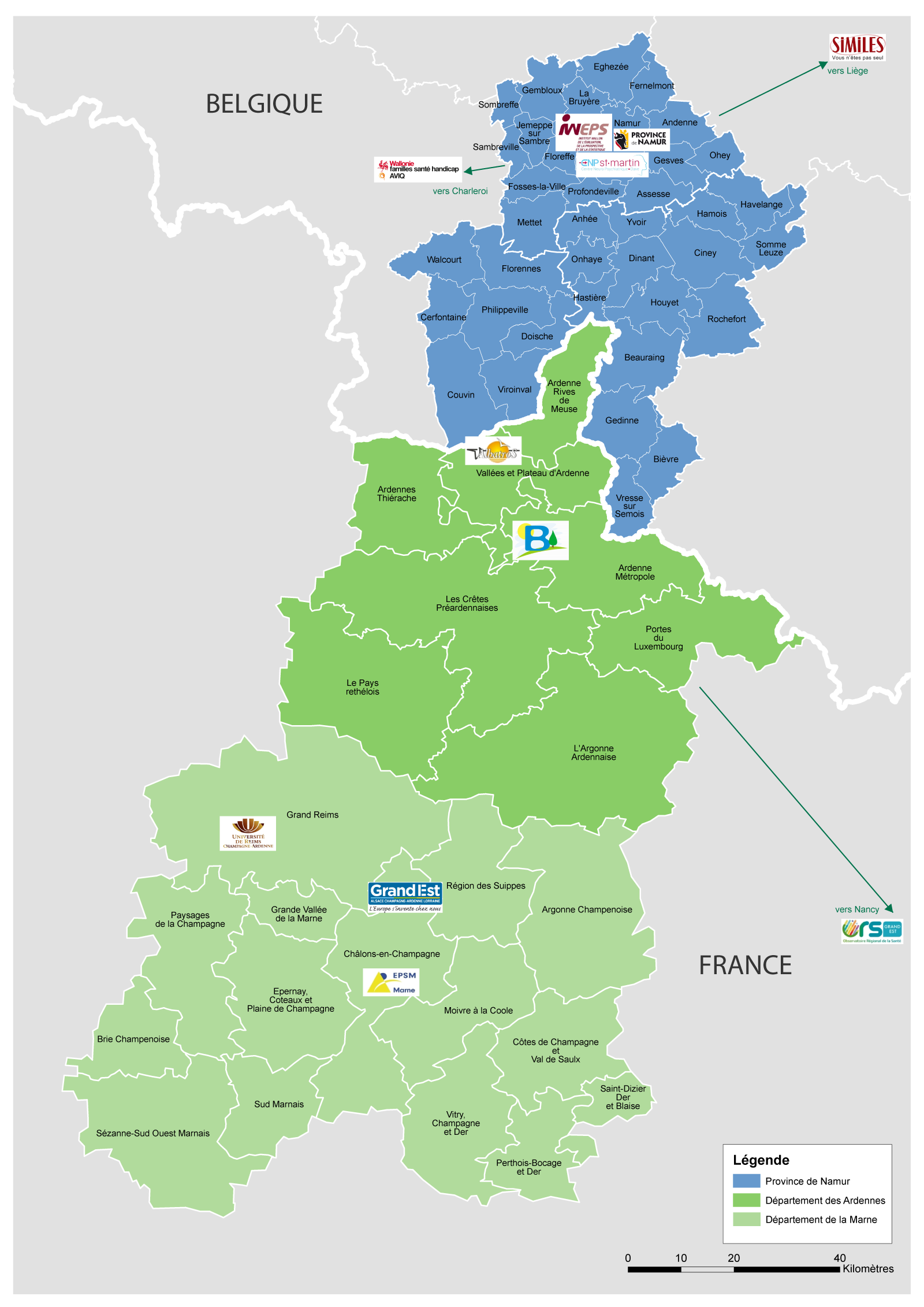 Carte du projet